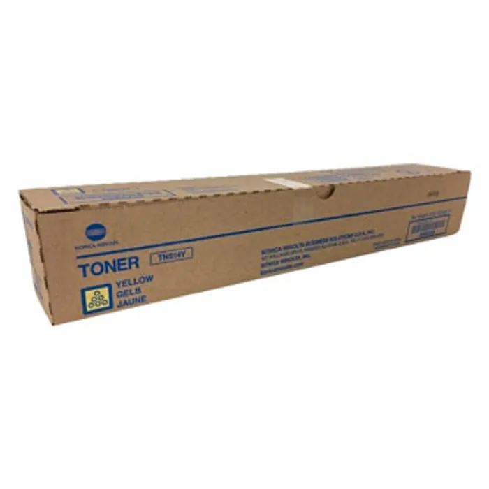 Główne zdjęcie produktu Konica Minolta originální toner TN514Y, yellow, 26000str., A9E8250, Konica Minolta Bizhub