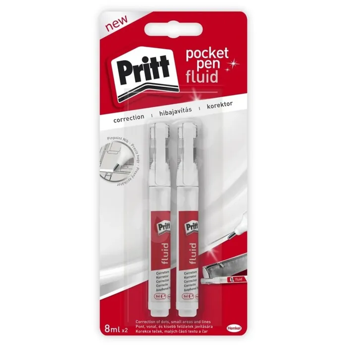 Główne zdjęcie produktu Korekční pero "Pritt Pocket Pen", 8 ml, HENKEL
