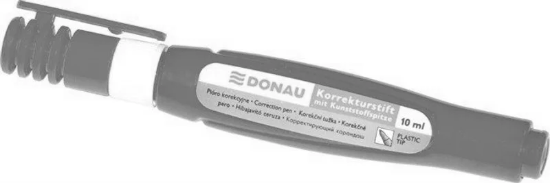 Główne zdjęcie produktu Korekční pero s plastovým hrotem, 10ml, DONAU