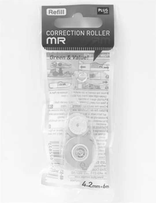 Główne zdjęcie produktu Korektor náplň PLUS MR WH-624 R /4,2 mm x 6 m /
