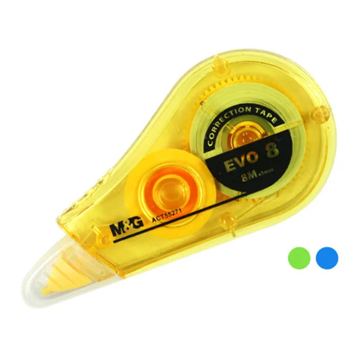 Główne zdjęcie produktu Korektor páska M&G EVO8 /5 mm x 8 m/