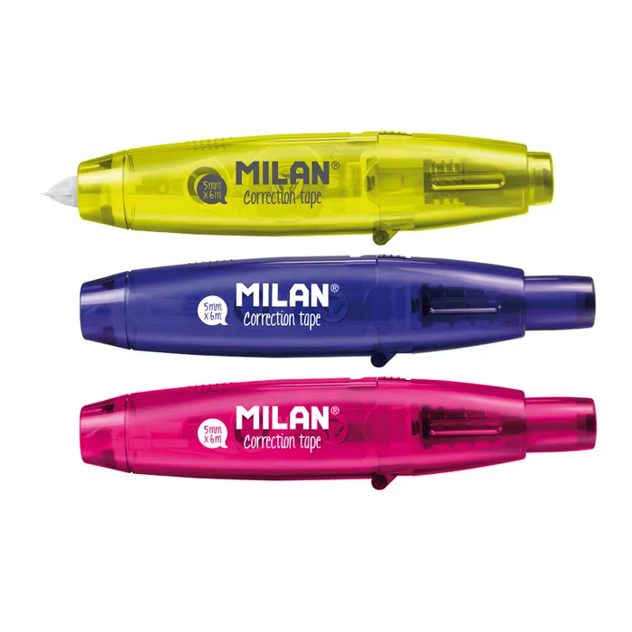 Główne zdjęcie produktu Korektor páska MILAN Acid 5 mm x 6 m