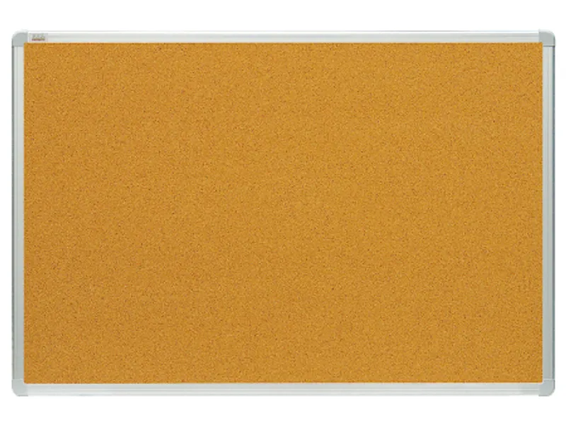Główne zdjęcie produktu Korkové tabule Premium v hliníkovém rámu 100 x 200 cm