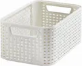 Koszyk sztuczny rattan, 7 l, kremowy, CURVER