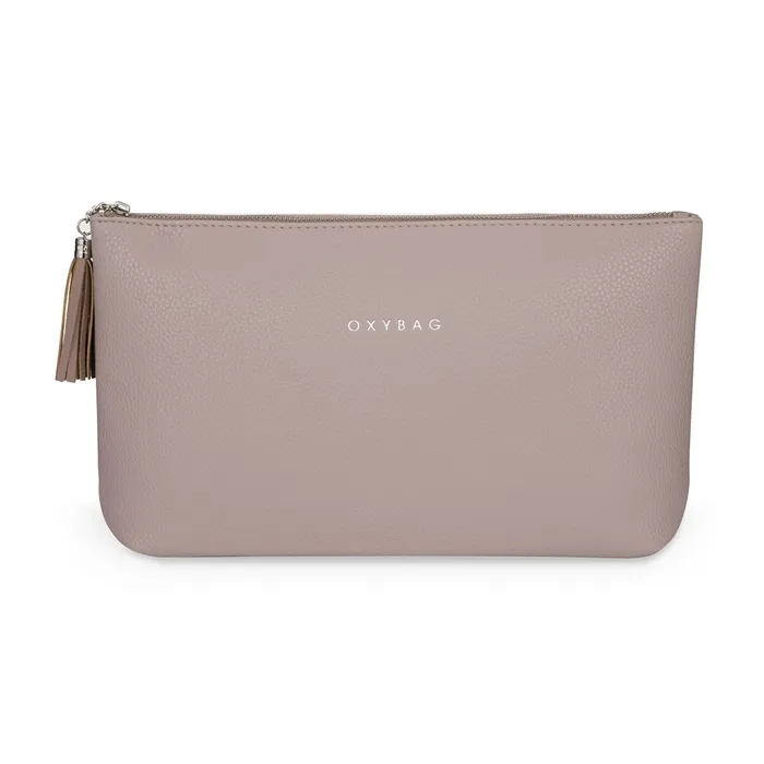 Główne zdjęcie produktu Kosmetická taška ELEGANCE MAXI Leather Mocca