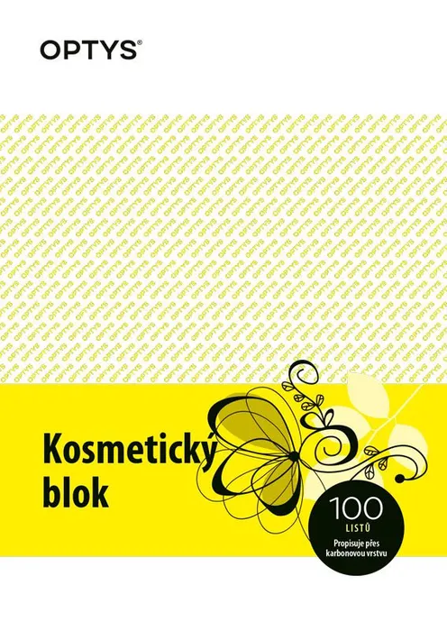 Główne zdjęcie produktu Kosmetický blok Karbon A5 1279 Optys