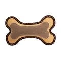 Następne zdjęcie produktu Kost, 25 cm, robustní aport pro psy, HIPHOP DOG, tkaná látka, hnědá/písková
