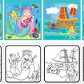 Następne zdjęcie produktu Magiczne kolorowanki CONCORDE, Ocean