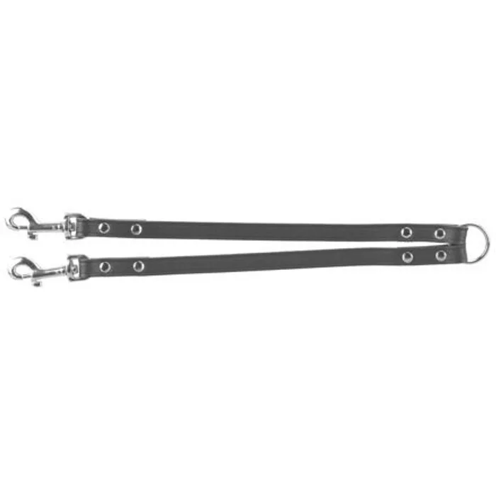 Główne zdjęcie produktu Kožená rozdvojka, černá M-L: 35 cm/18 mm