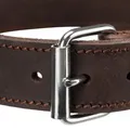Następne zdjęcie produktu Obroża skórzana RUSTIC - ciemny brąz M: 37-44cm/25mm