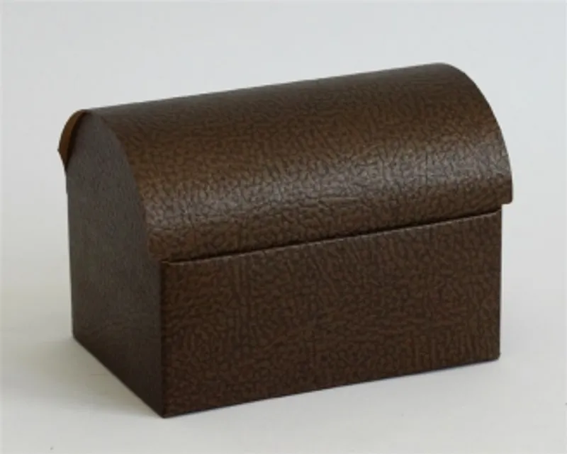 Główne zdjęcie produktu Krabice Cofanetto 70 x 45 x 52 mm tmavě hnědá