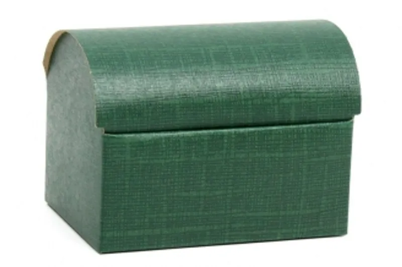 Główne zdjęcie produktu Krabice Cofanetto 70 x 45 x 52 mm zelená
