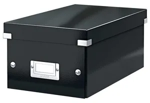 Pudełko na DVD Leitz Click & Store, czarne