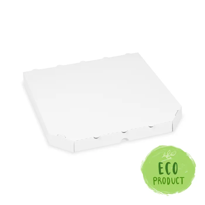 Główne zdjęcie produktu Krabice na pizzu -extra pevná- 32 x 32 x 3 cm [100 ks]