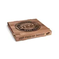 Następne zdjęcie produktu Pudełko na pizzę (z tektury falistej) kraft 32 x 32 x 4 cm [100 szt]