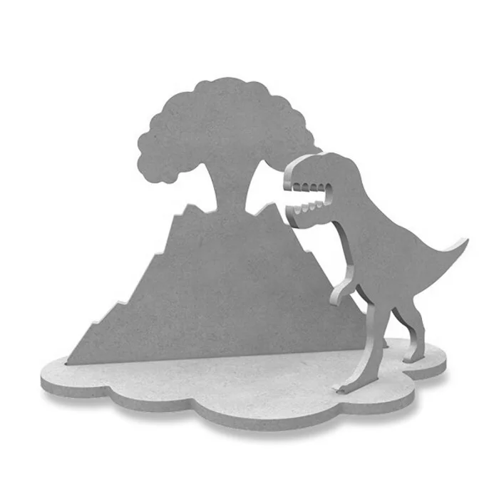Główne zdjęcie produktu Kreativní dřevěná sada Aladine Gomille Tyranosaurus a sopka