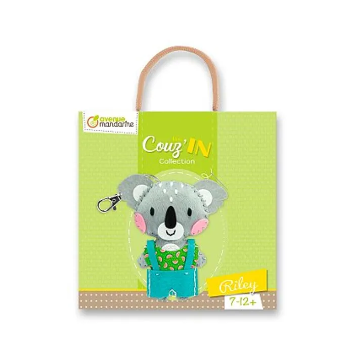 Główne zdjęcie produktu Kreativní sada Avenue Mandarine Přívěšek k ušití - koala Riley