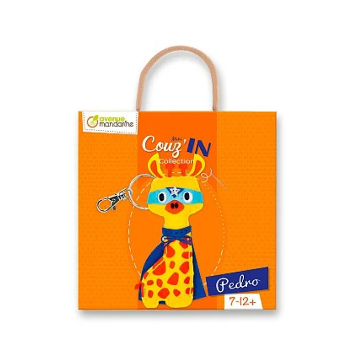 Główne zdjęcie produktu Kreativní sada Avenue Mandarine Přívěšek k ušití - žirafa Pedro