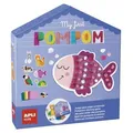 Kreatywna zestaw "Moje pierwsze PomPom", zwierzątka, APLI Kids 18505