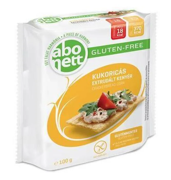 Główne zdjęcie produktu Křehký chléb, kukuřičný, 100g, Abonett