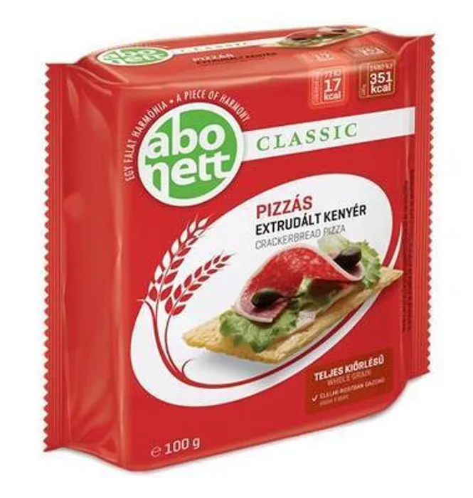 Główne zdjęcie produktu Křehký chléb, pizza, 100g, Abonett