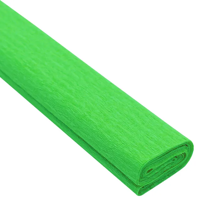 Główne zdjęcie produktu Krepový papír středně zelený