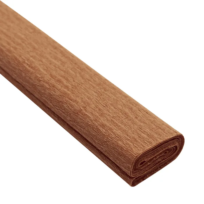 Główne zdjęcie produktu Krepový papír světle hnědý