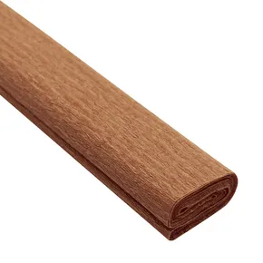 Jasnobrązowy papier krepowy