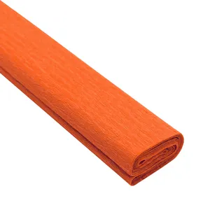 Ciemnopomarańczowy papier krepowy