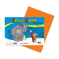 Następne zdjęcie produktu Karton rysunkowy A4-180g pomarańczowy [50 arkuszy]
