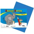 Następne zdjęcie produktu Kreslící karton A4-180g světle modrý [50 listů]