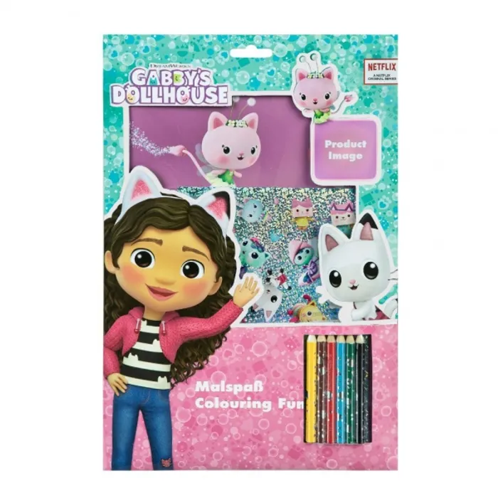 Główne zdjęcie produktu Kreslící sada Gabby's Dollhouse
