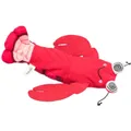 Następne zdjęcie produktu Krewetka żywa, wijąca się, z kocimiętką, tkanina, 23 cm