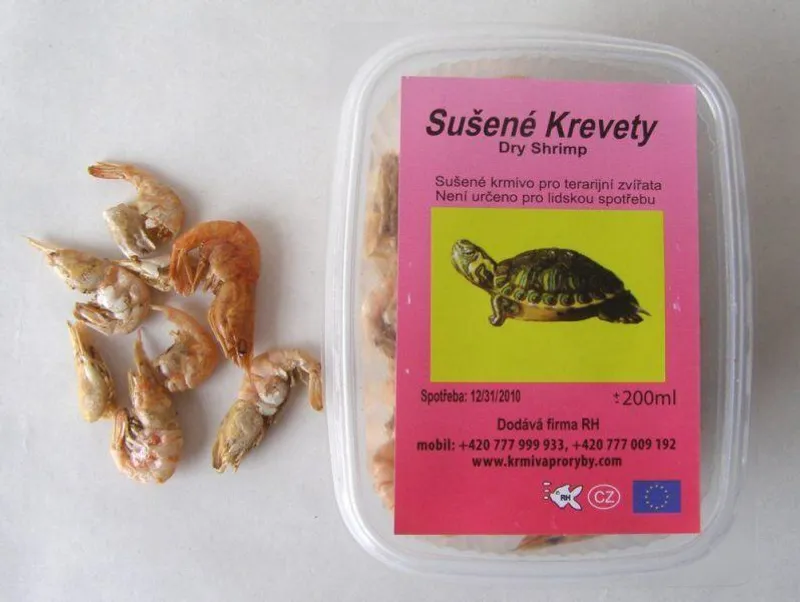 Główne zdjęcie produktu KREVETY, sušené v krabičce 200 ml