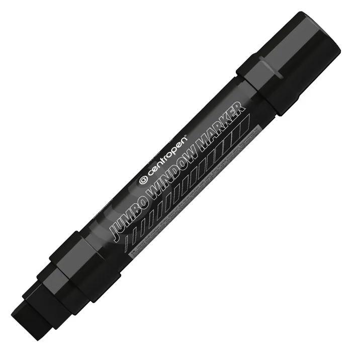 Główne zdjęcie produktu Křídový fix na sklo Centropen JUMBO WINDOW 9120 černý