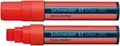 Marker kredowy Maxx 260, czerwony, 2-15mm, płyn, SCHNEIDER