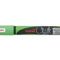 Następne zdjęcie produktu Marker kredowy PWE-5M, zielony fluorescencyjny, 1,8-2,5mm, UNI
