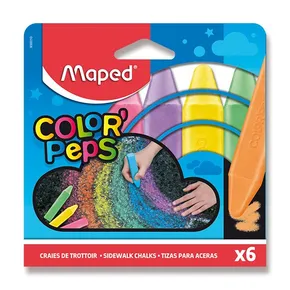 Kreda chodnikowa Maped 6 kolorów