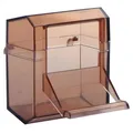 Podajnik zakryty, przezroczysty 70ml/7x7cm