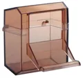 Podajnik zakryty, przezroczysty 70ml/7x7cm