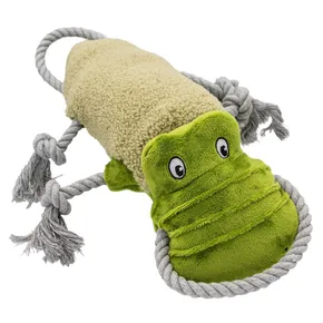 Krokodyl piszczący, pluszowa zabawka dla psów 34 cm, HipHop Dog