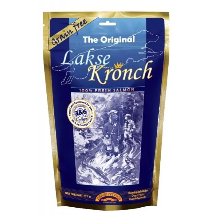 Główne zdjęcie produktu KRONCH - pamlsky Original 100% losos 175 g