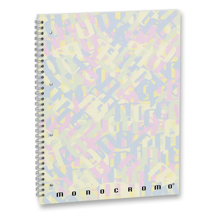 Główne zdjęcie produktu Kroužkový blok Pigna Monocromo multicolor A4, linkovaný