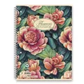 Następne zdjęcie produktu Bloczek Pigna Nature Flowers A4, kwadrat, 60 ark., mix motywów