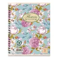 Bloczek Pigna Nature Flowers A5, kwadrat, 60 ark., mix motywów