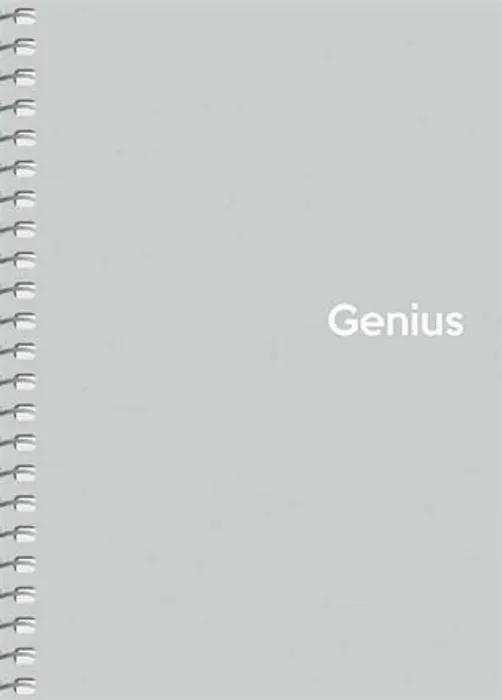 Główne zdjęcie produktu Kroužkový blok Shkolyaryk Genius A6, čtverečkovaný, 80 listů, mix barev