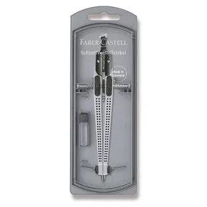 Faber-Castell 174472 Grip 2001 kompas srebrny