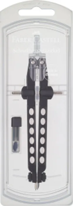 Główne zdjęcie produktu Kružítko Quick Set Factory Transparent Faber Castell 174330