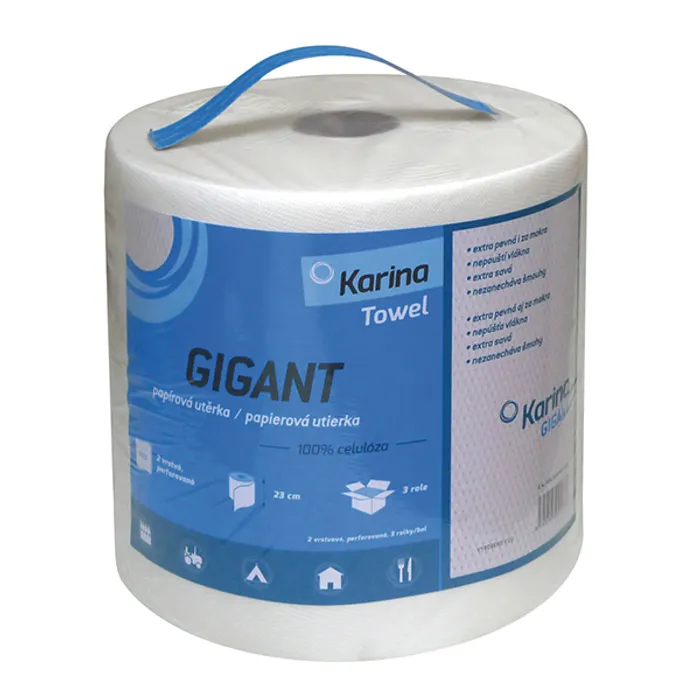 Główne zdjęcie produktu Kuchyňská utěrka GIGANT Karina 2-vrtsvé 1000g