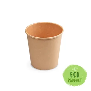Kubek papierowy kraft średnica 73mm 200ml `S: 0,18L/7oz` [50 szt]